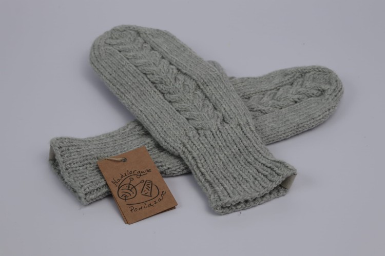 Mitenki rozmiar 7-8, merino, jasny szary (3).JPG