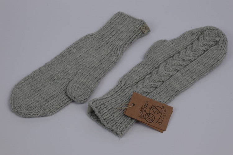 Mitenki rozmiar 7-8, merino, jasny szary (5).JPG