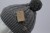 Czapka z warkoczami i pomponem z włóczki, 100% wełna merino, szary  (8).JPG